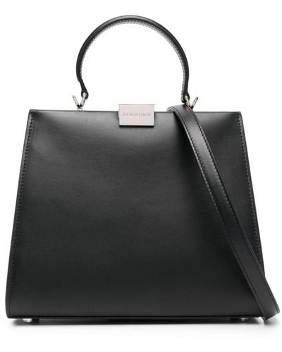 ARMARIUM Anna Small Leather Handbag - Black