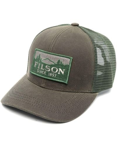 Filson Logo-patch Baseball Cap - Gray