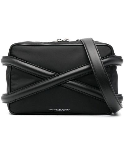 Alexander McQueen The Harness Camera Bag - Black
