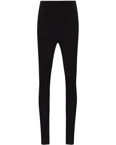 Wardrobe NYC X Browns 50 Zip Cuff leggings - Black