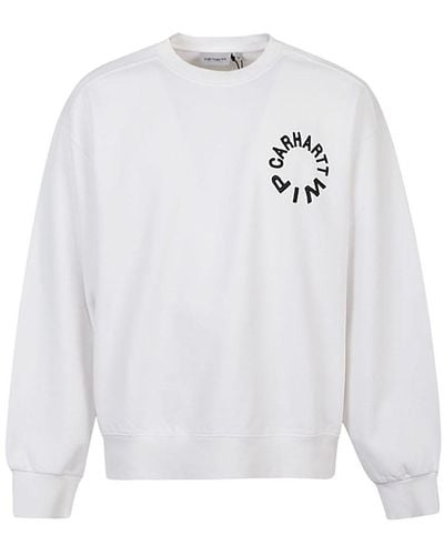 Carhartt Cotton Sweatshirt - White