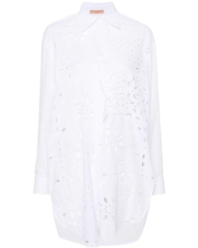 Ermanno Scervino Oversize Shirt - White