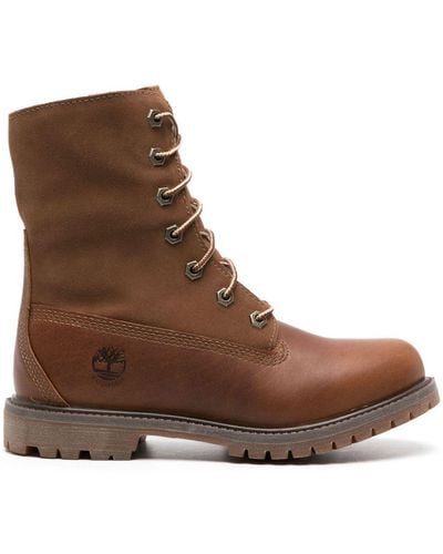 Timberland Leather Ankle Boot - Brown