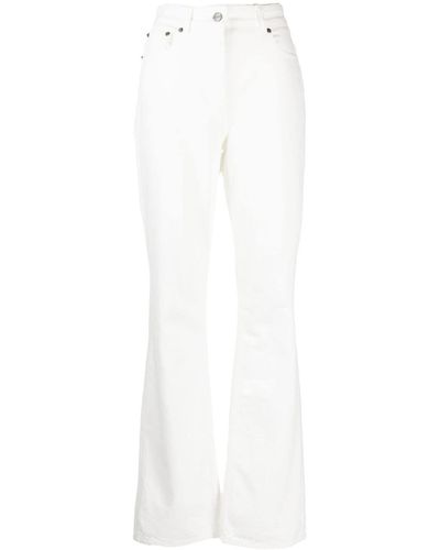 Ferragamo Denim Cotton Jeans - White