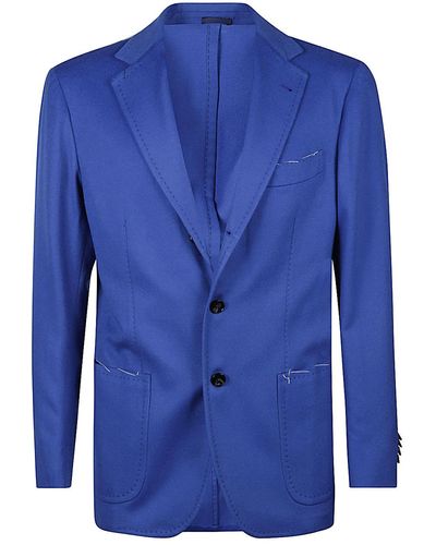 Sartorio Napoli Cashmere Jacket - Blue