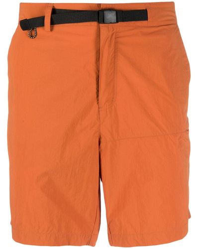 K-Way Nylon Bermuda Shorts - Orange