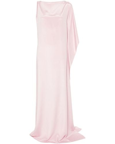 Max Mara Bora Silk Maxi Dress - Pink