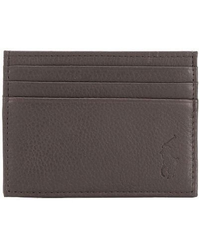 Polo Ralph Lauren Leather Credit Card Holder - Multicolour
