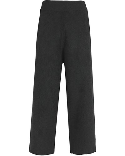 Majestic Knitted Pants - Black