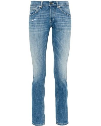 Dondup George Low-rise Skinny Jeans - Blue