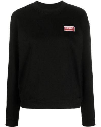 KENZO Paris Cotton Sweatshirt - Black