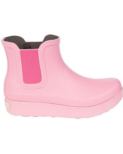 Colors Of California Chelsea Rain Boots - Pink