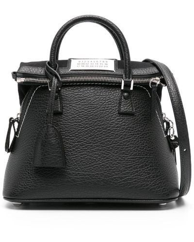 Maison Margiela 5ac Classique Mini Leather Handbag - Black