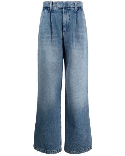 ARMARIUM Mid-rise Wide-leg Jeans - Blue