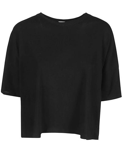 C.t. Plage Oversized Cotton T-Shirt - Black
