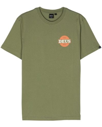 DEUS Logo T-shirt - Green