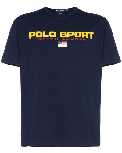 Polo Ralph Lauren T-shirt polo sport jersey classic-fit - Blu