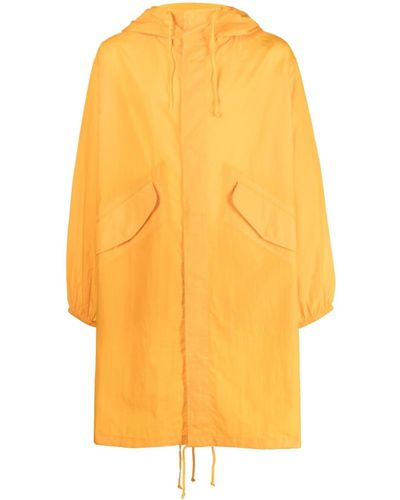 Universal Works Two-pocket Hooded Parka - Yellow
