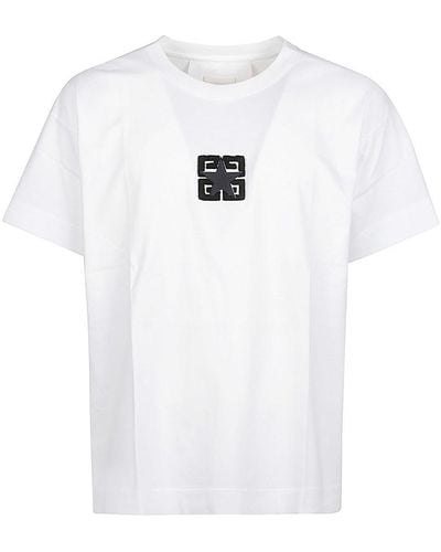 Givenchy T-shirt In Cotone - Bianco