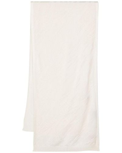 Missoni Viscose And Wool Blend Scarf - White