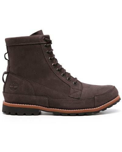 Timberland Leather Boots - Brown