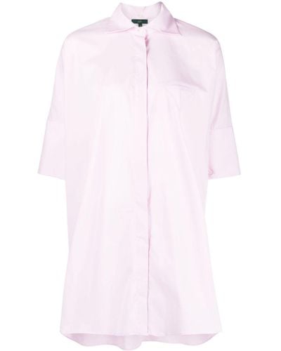 Jejia Cotton Short Sleeve Shirt - Pink
