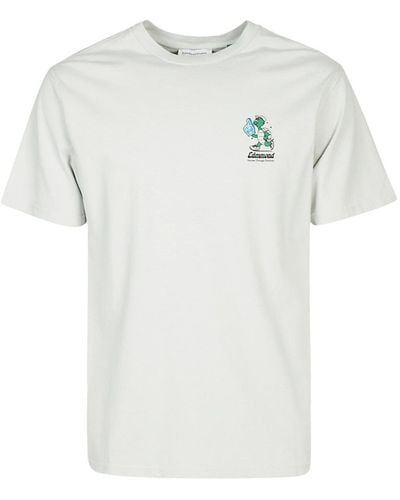 Edmmond Studios T-shirt in cotone con stampa - Bianco
