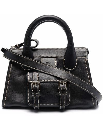 Chloé Edith Mini Handbag - Black