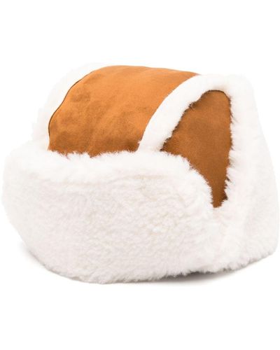 STAND Zya Faux Shearling Beanie - Natural