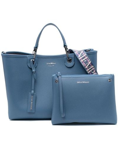 Emporio Armani Shopping Bag - Blue