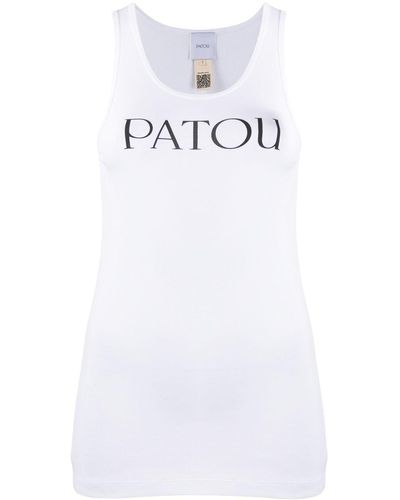Patou Iconic Tank Top - White
