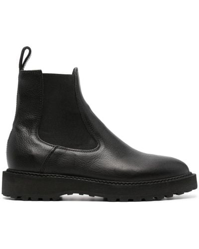 Diemme Alberone Leather Chelsea Boots - Black