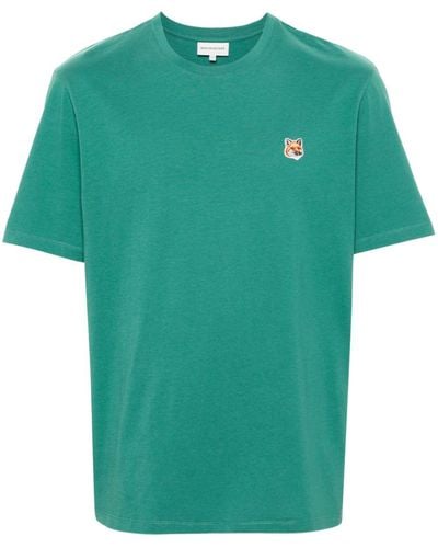 Maison Kitsuné Fox Head T-Shirt - Green