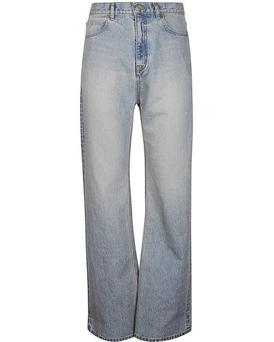 Balenciaga Jeans With Logo - Grey