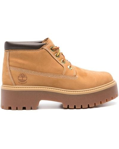 Timberland Lace-up Leather Ankle Boot - Brown