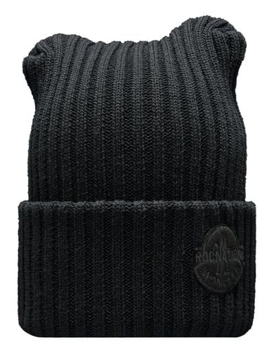 MONCLER X ROC NATION Hat With Logo - Black