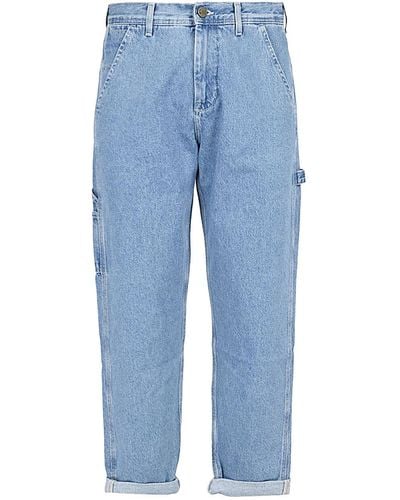 Lee Jeans Denim Cotton Jeans - Blue