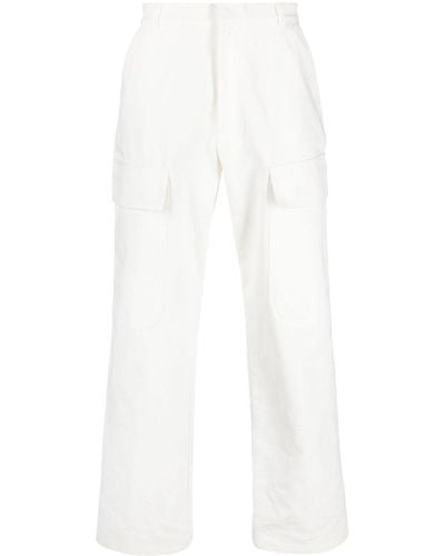Sky High Farm Pantalone In Cotone - Bianco