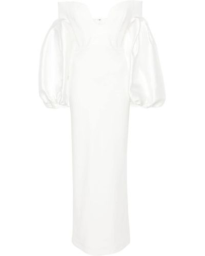 Solace London The Mora Maxi Dress - White