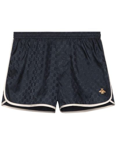 Gucci Boxers With Logo - Blue