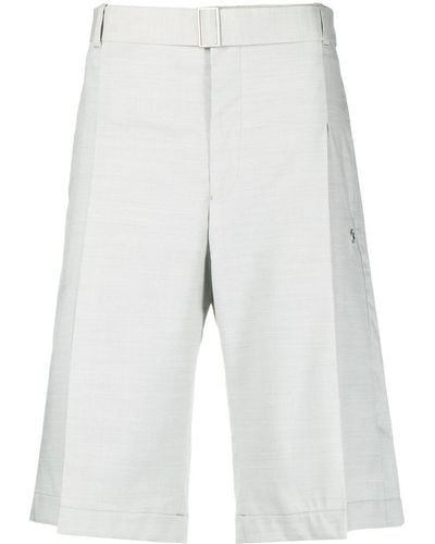 Etudes Studio Pleated Wide-leg Shorts - White
