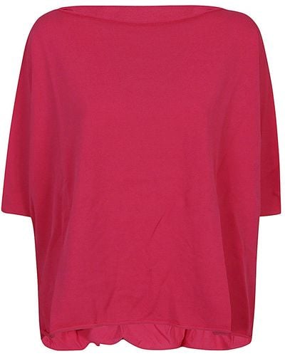 Liviana Conti Oversized Top - Red