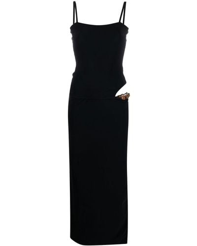 Christopher Esber Cut-out Detai Sleeveless Dress - Black