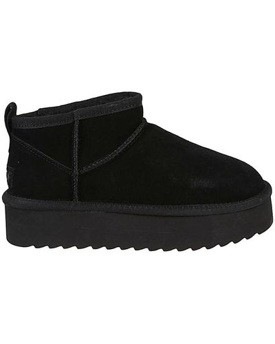 Colors Of California Suede Ankle Boots - Black
