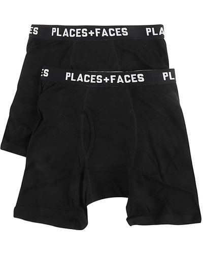 PLACES+FACES Logo Boxer - Black