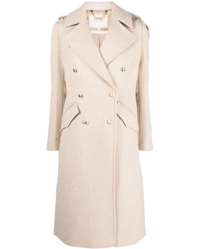 Barbour Inverraray Wool Coat in Natural | Lyst Canada