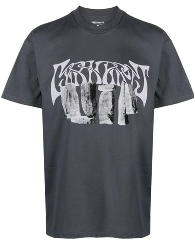 Carhartt Pagan Organic-cotton T-shirt - Black