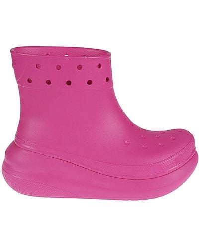 Crocs™ Classic Crush Rain Boots - Pink