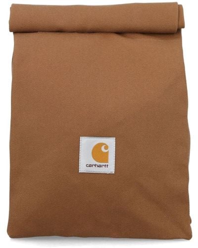Carhartt Logo-appliqué Lunch Bag - Brown