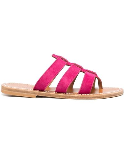 K. Jacques Open-toe Sandals - Pink